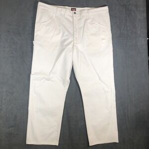 New With Tags Men's Wrangler Relaxed Fit Painter Pants White 44x30